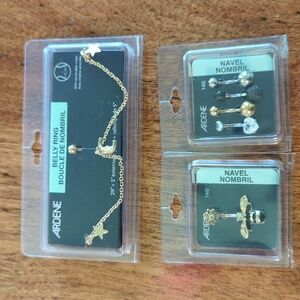 Belly button/ navel rings brand new